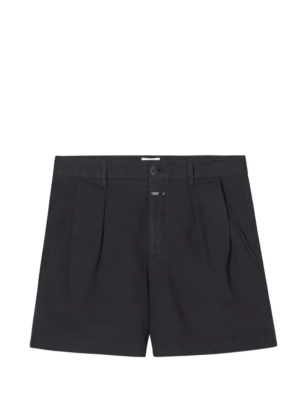 Closed Revyl pleat-detail shorts Zwart