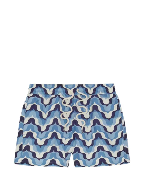 Frescobol Carioca Deserto-print swim shorts