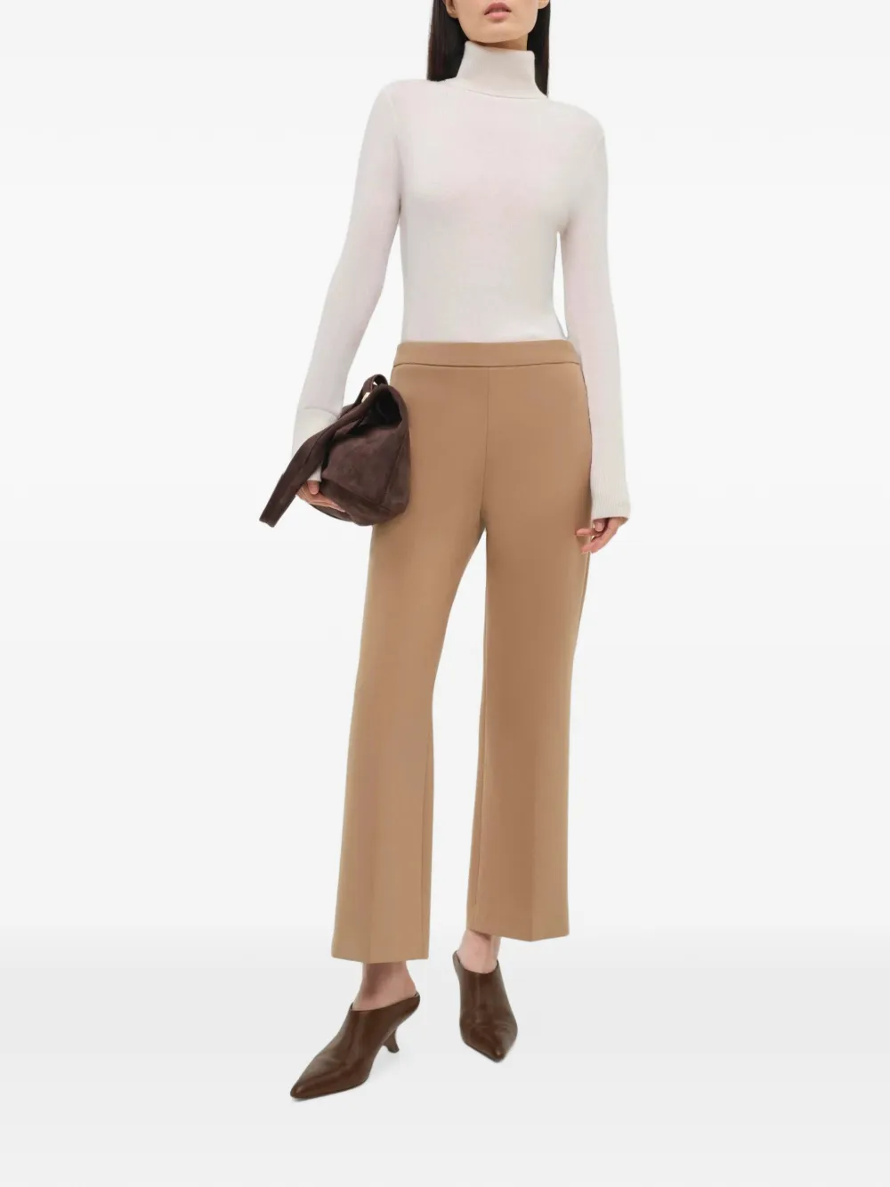 SIMKHAI Straight broek Bruin