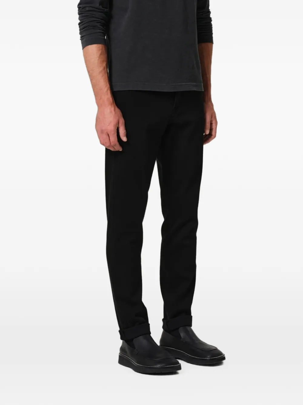 Citizens of Humanity London slim-fit jeans met toelopende pijpen Zwart