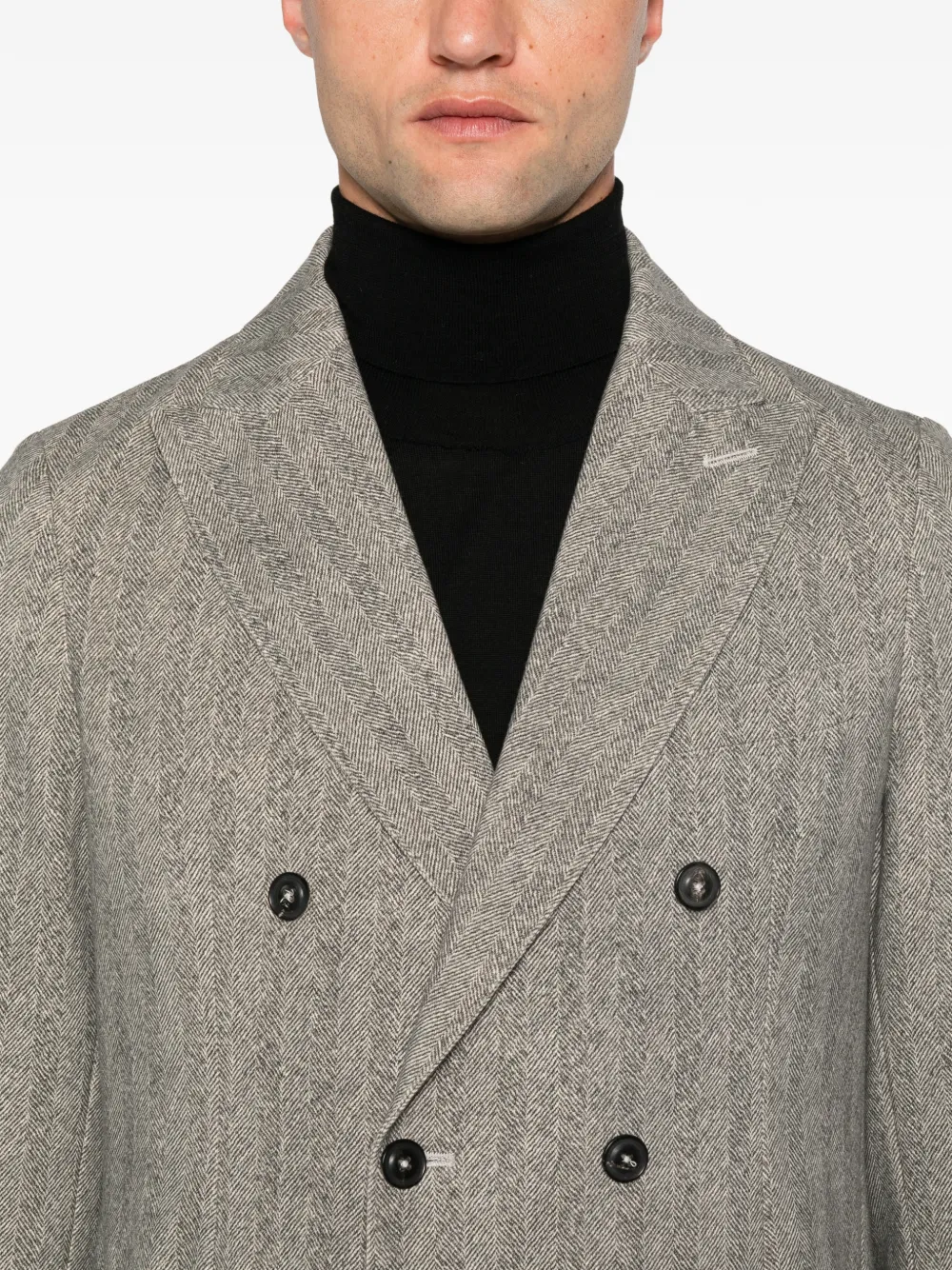 Circolo 1901 Blazer met dubbele rij knopen Grijs