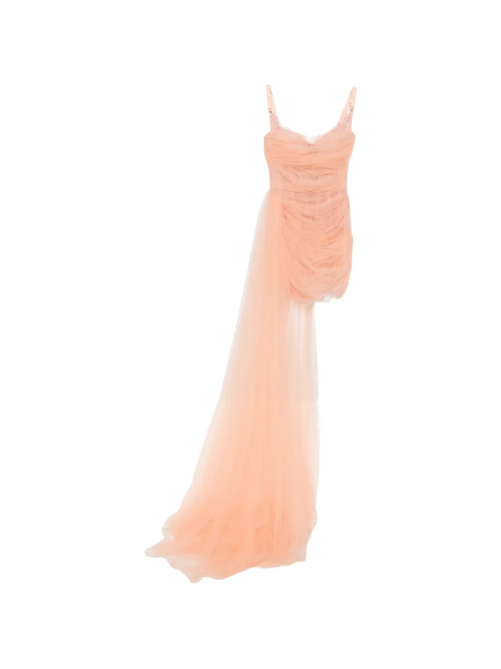 Maria Lucia Hohan Elsinora ruched lace-trim mini dress