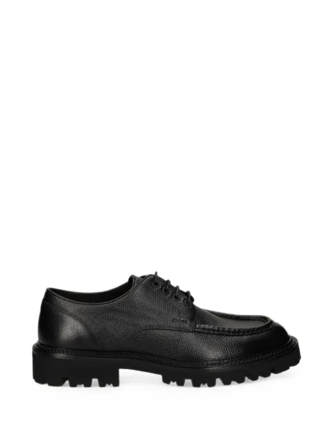 BOSS derbies en cuir à semelle crantée