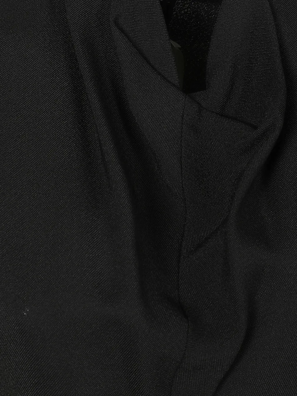 Victoria Beckham asymmetric draped maxi dress Zwart