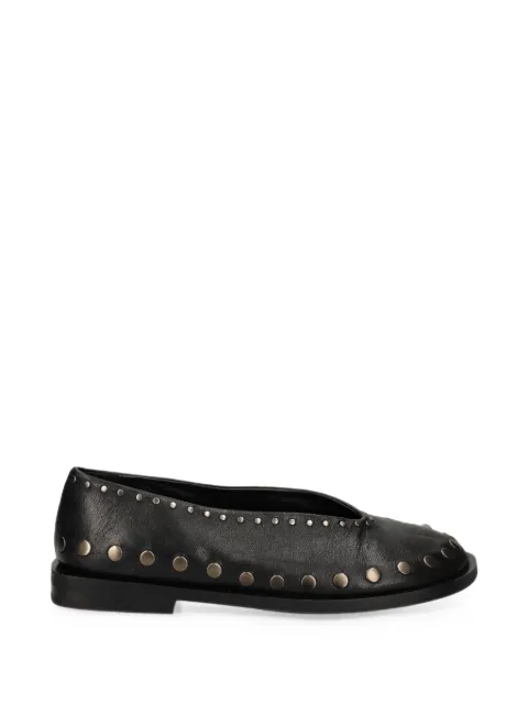 Elena Iachi Althea studded-embellishment leather ballet flats