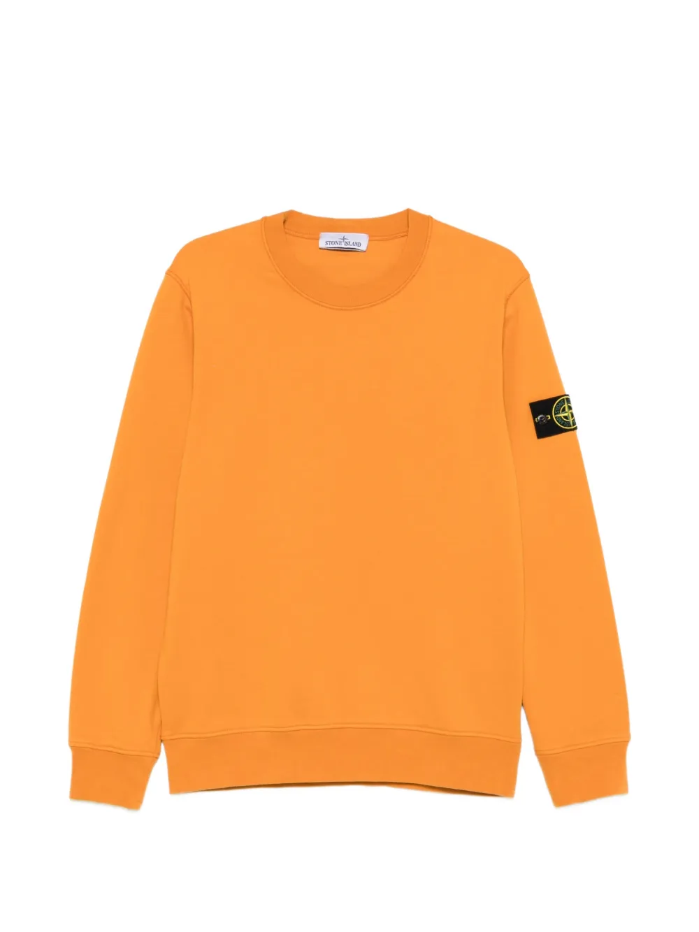 Stone Island Compass patch sweater - Arancione