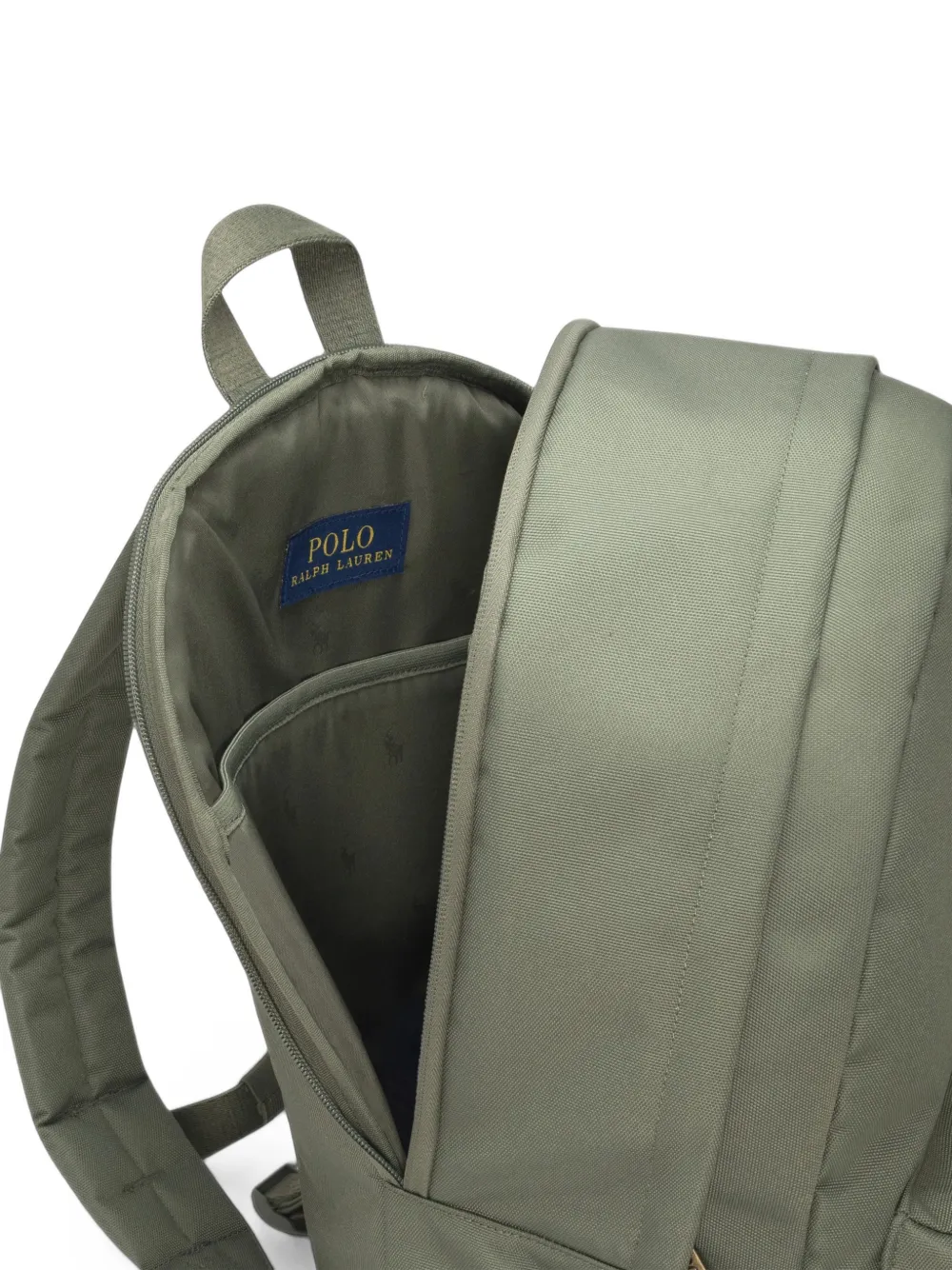 POLO RALPH LAUREN KIDS Rugzak met geborduurd logo Groen