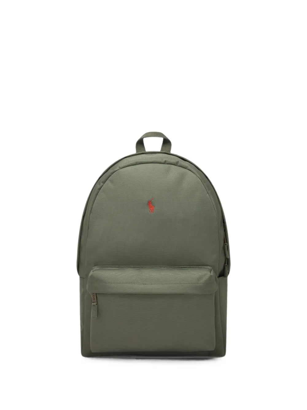 POLO RALPH LAUREN KIDS embroidered-logo backpack - Verde