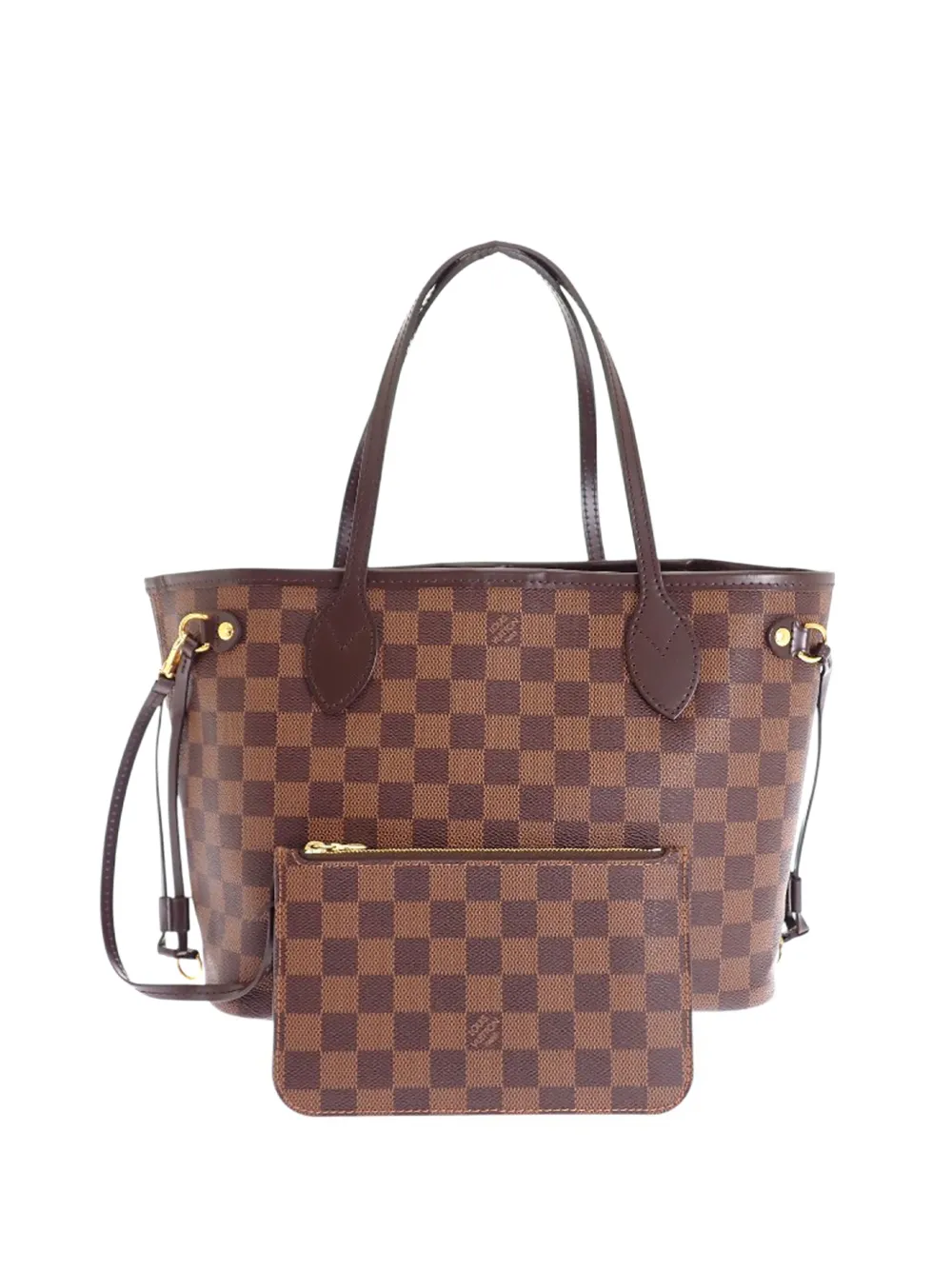Louis Vuitton Pre-Owned 2000-2026 Damier Ebene Neverfull PM tote bag - Marrone