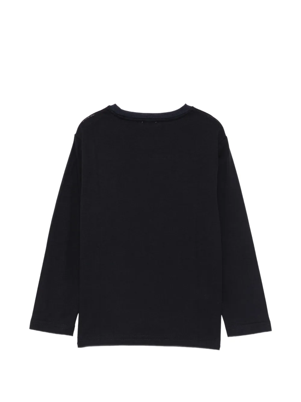 Il Gufo motorcycle-print long-sleeve T-shirt Blauw