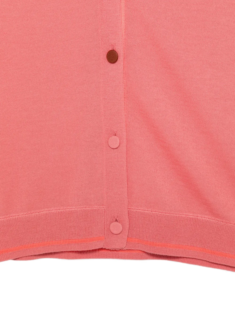 Paul Smith Button-up vest met V-hals Roze