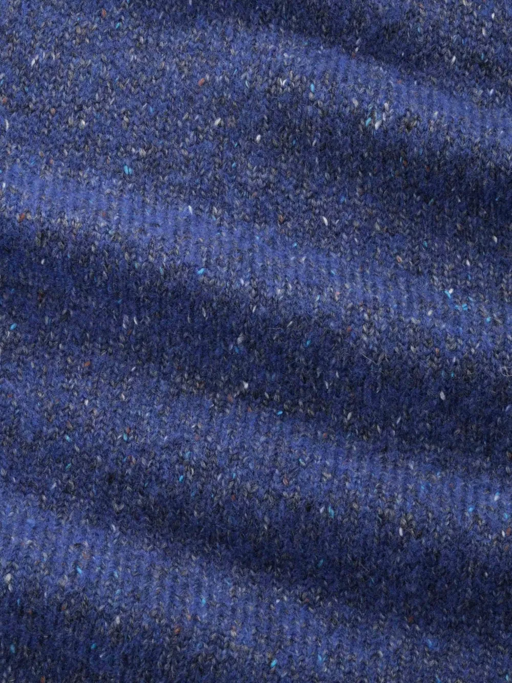 NN07 Jim gespikkelde trui Blauw