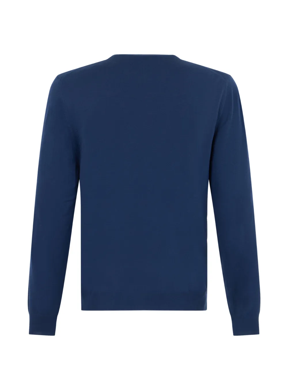slowear crew-neck long-sleeve sweater Blauw
