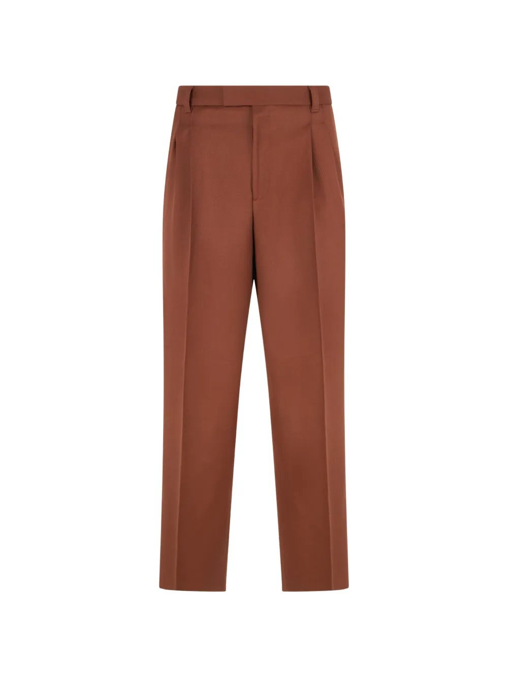 BOSS relaxed-fit tailored trousers - Marrone