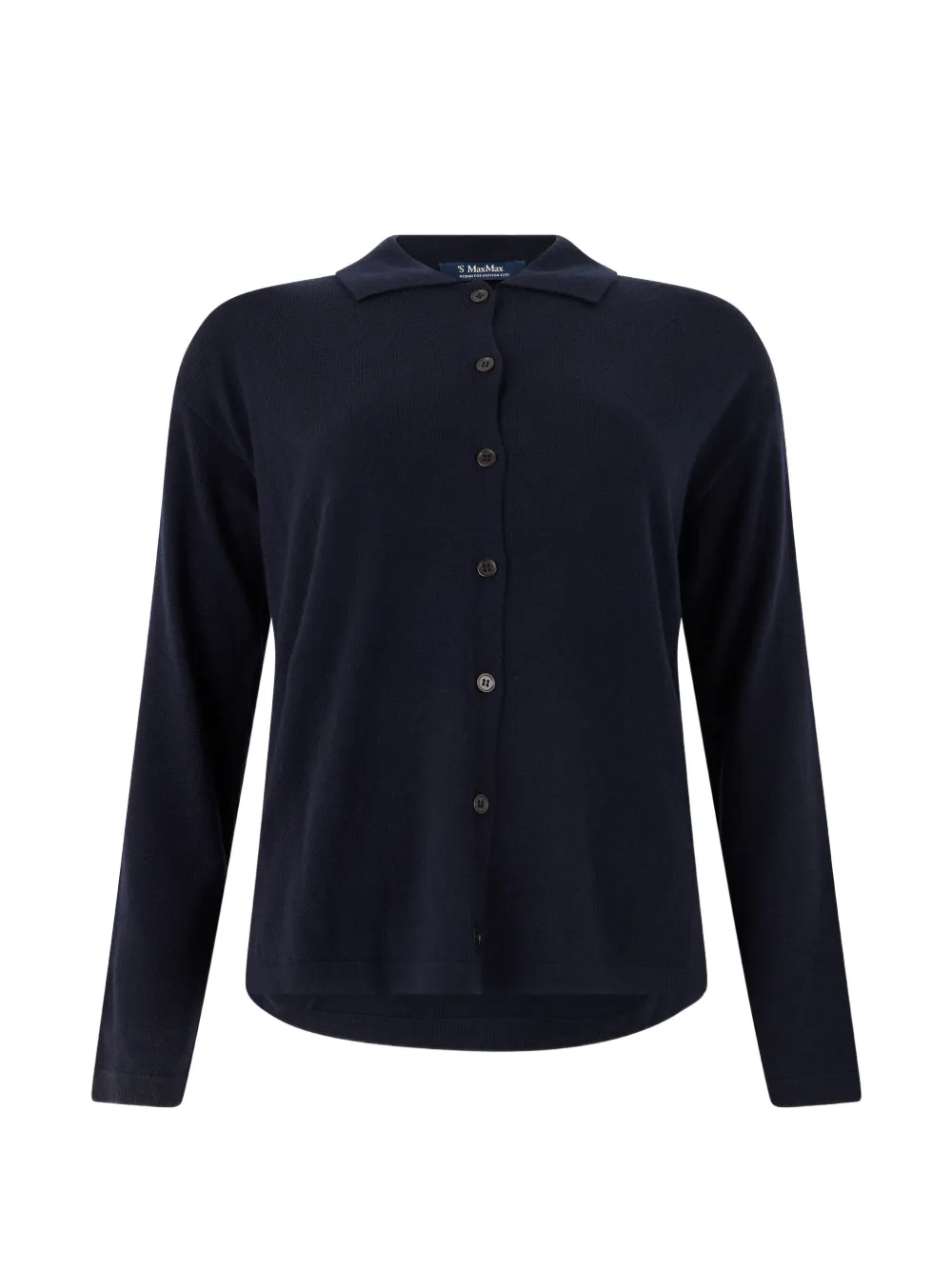 'S Max Mara button-down polo cardigan - Blau