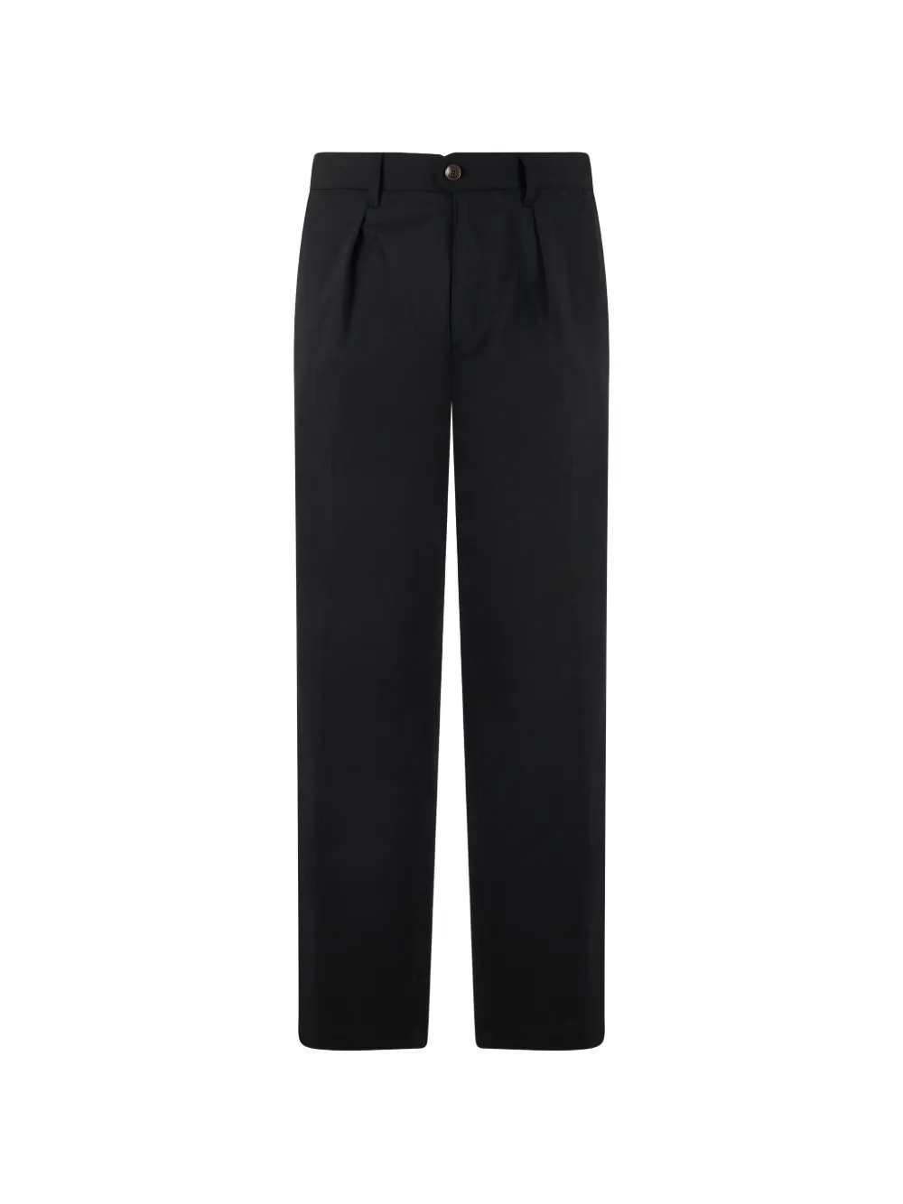 slowear pleated straight-leg trousers