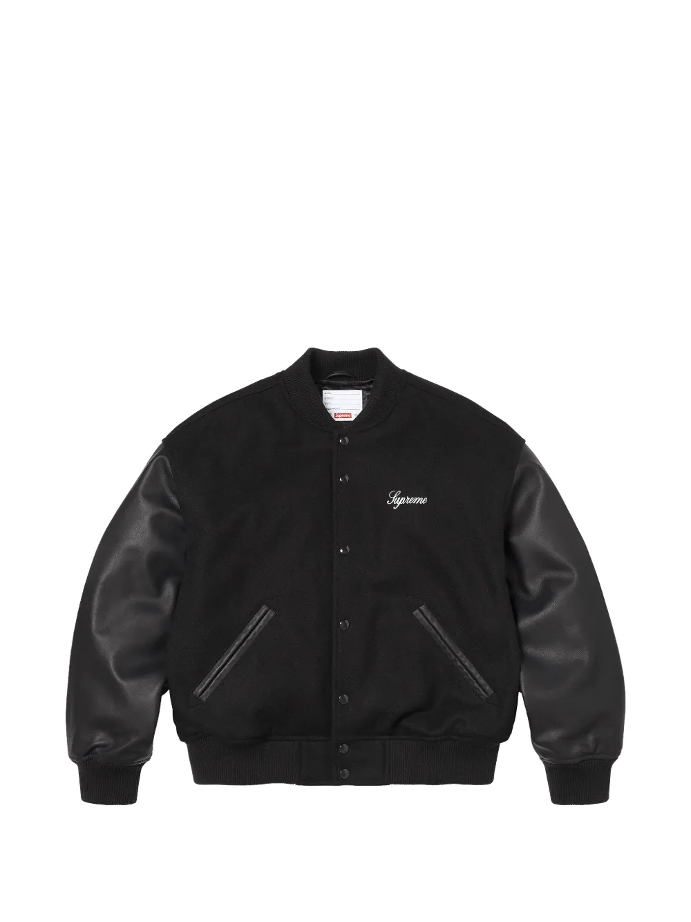 Supreme Cross Varsity bomber jacket