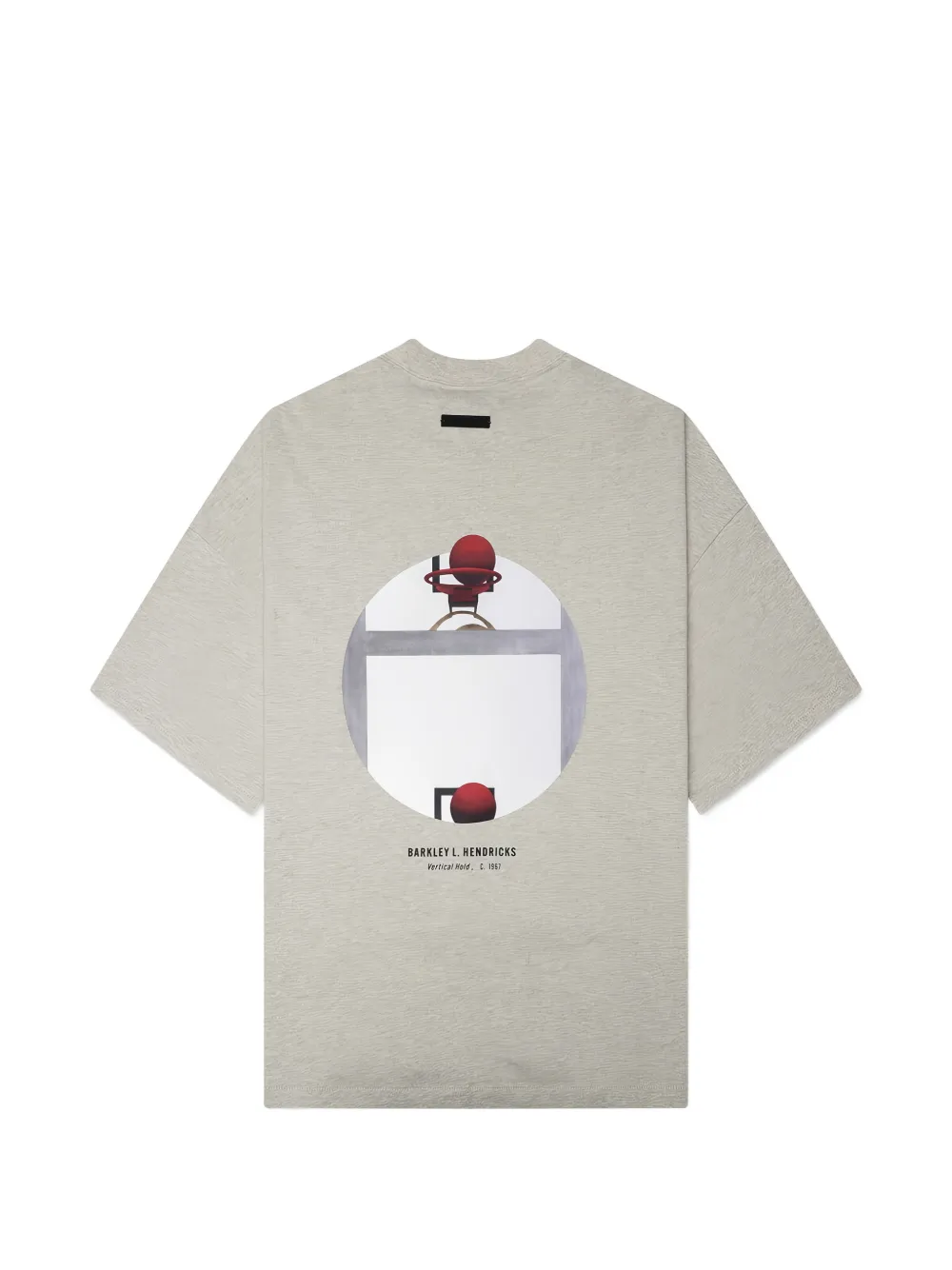 FEAR OF GOD ESSENTIALS x Barkley Hendricks Warriors T-shirt Beige