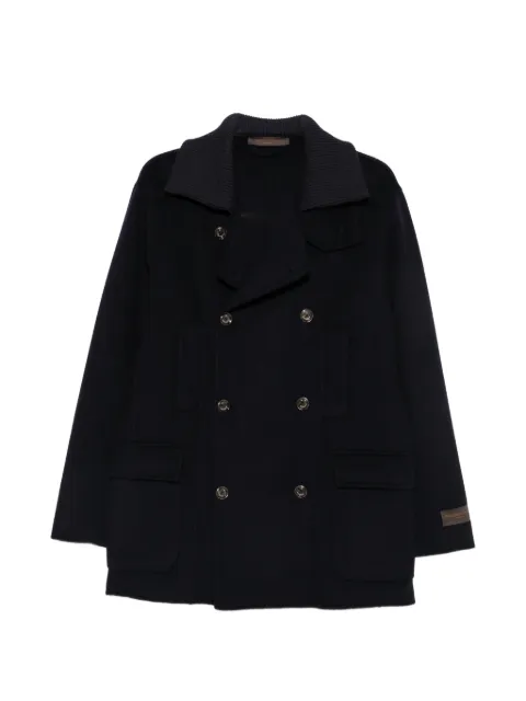 ON THE BUND double-breasted pea coat