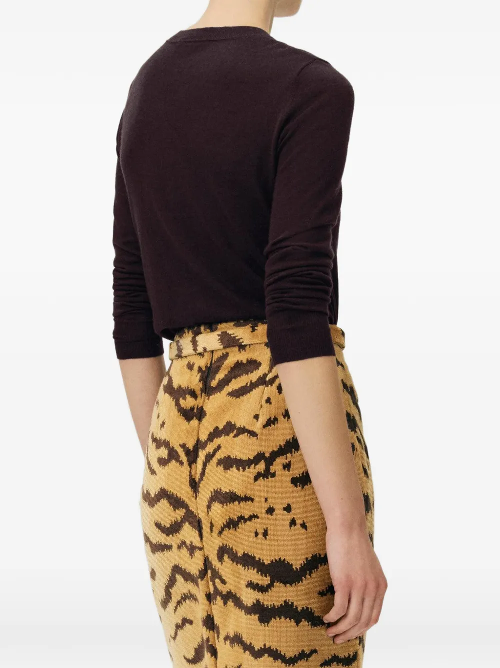 Adam Lippes Worth kasjmier vest Bruin
