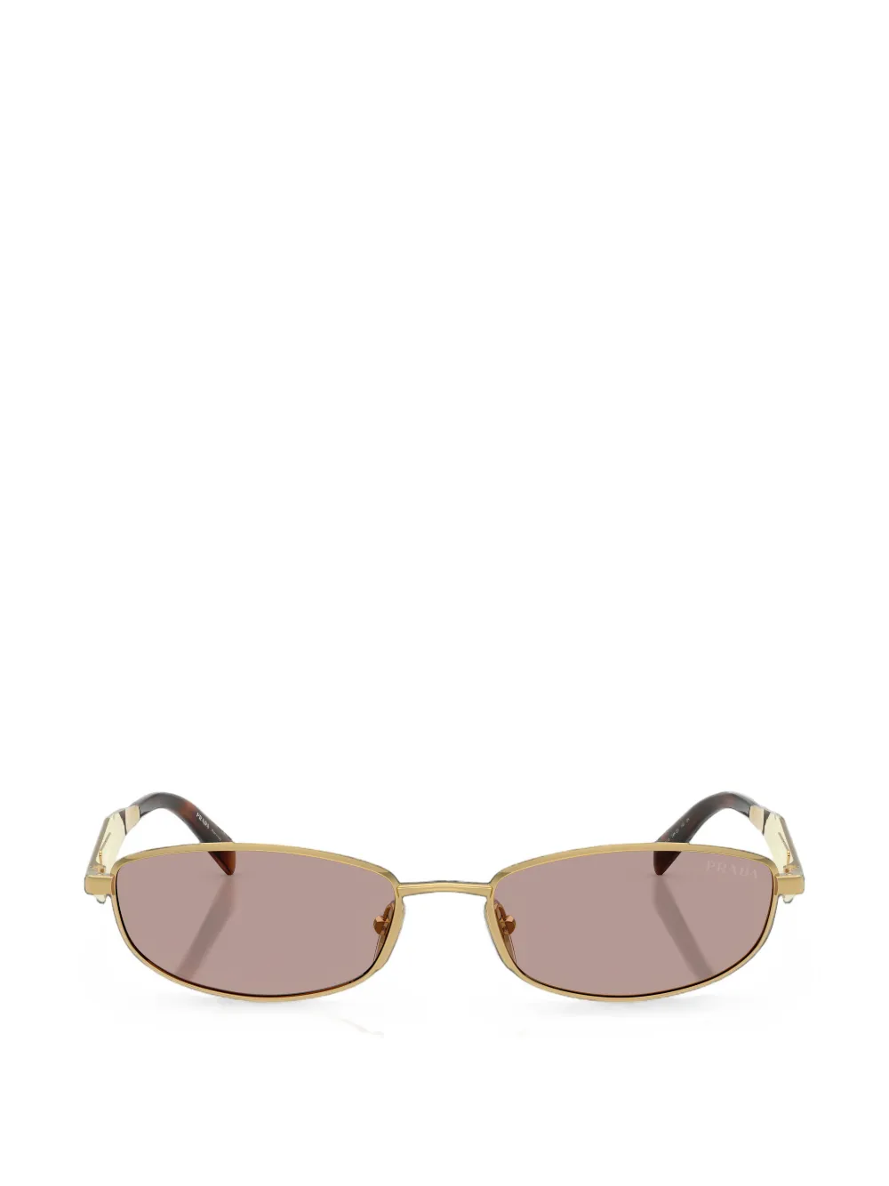 Prada Eyewear Zonnebril met logo Goud