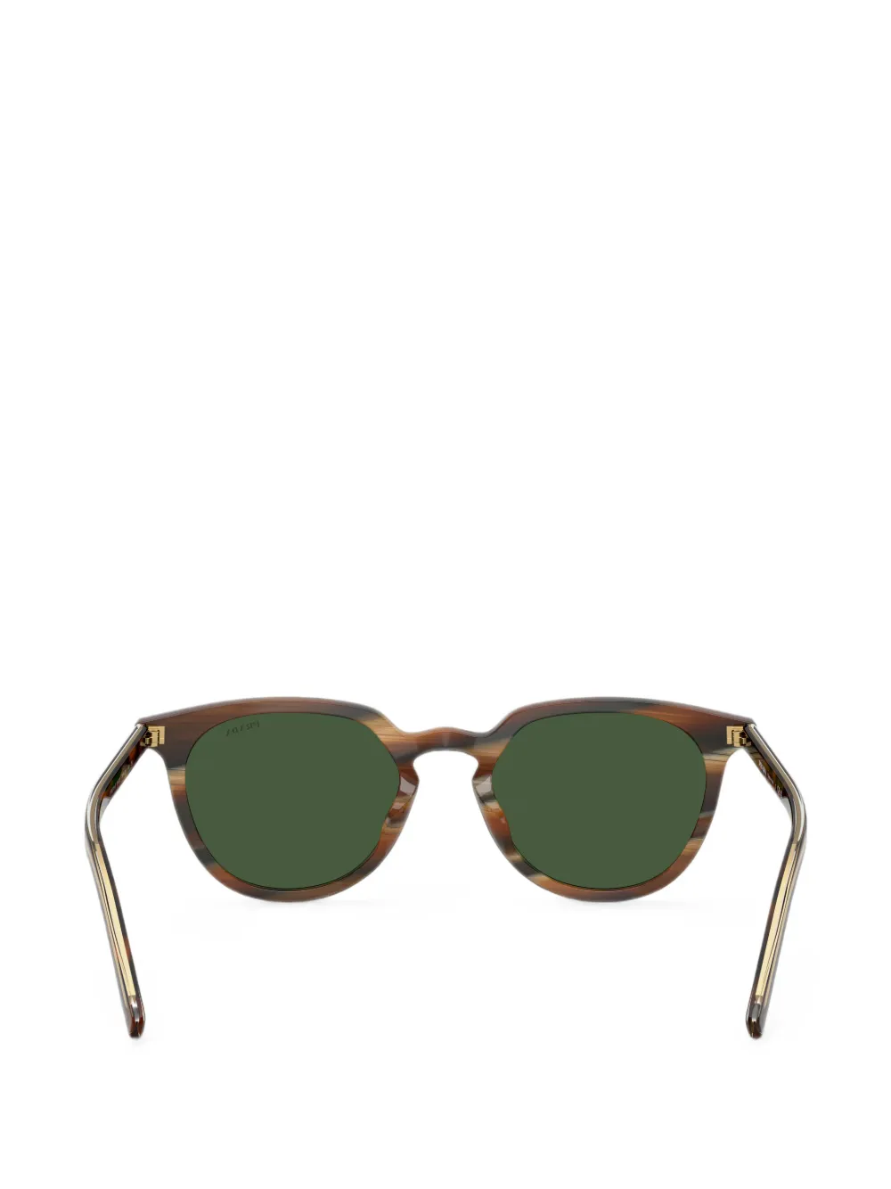 Prada Eyewear Zonnebril met schildpad-effect en phantos-montuur Bruin
