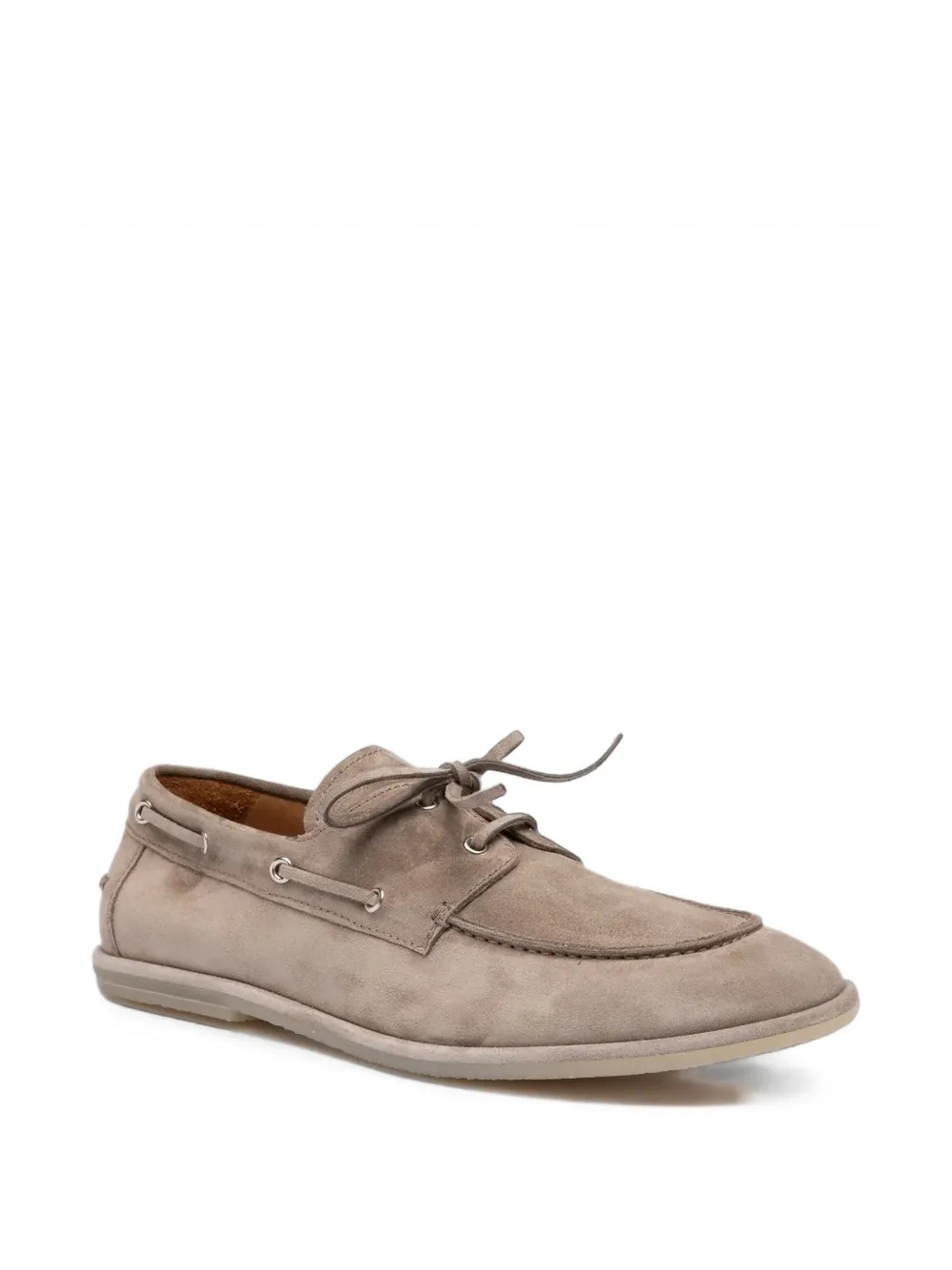 Officine Creative Love lace-up boat shoes Grijs