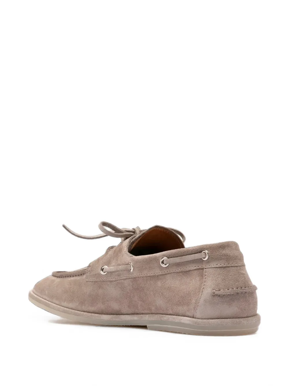 Officine Creative Love lace-up boat shoes Grijs