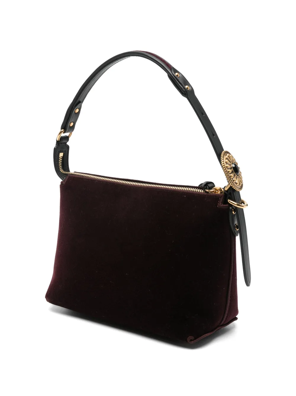 ETRO suede shoulder bag Rood