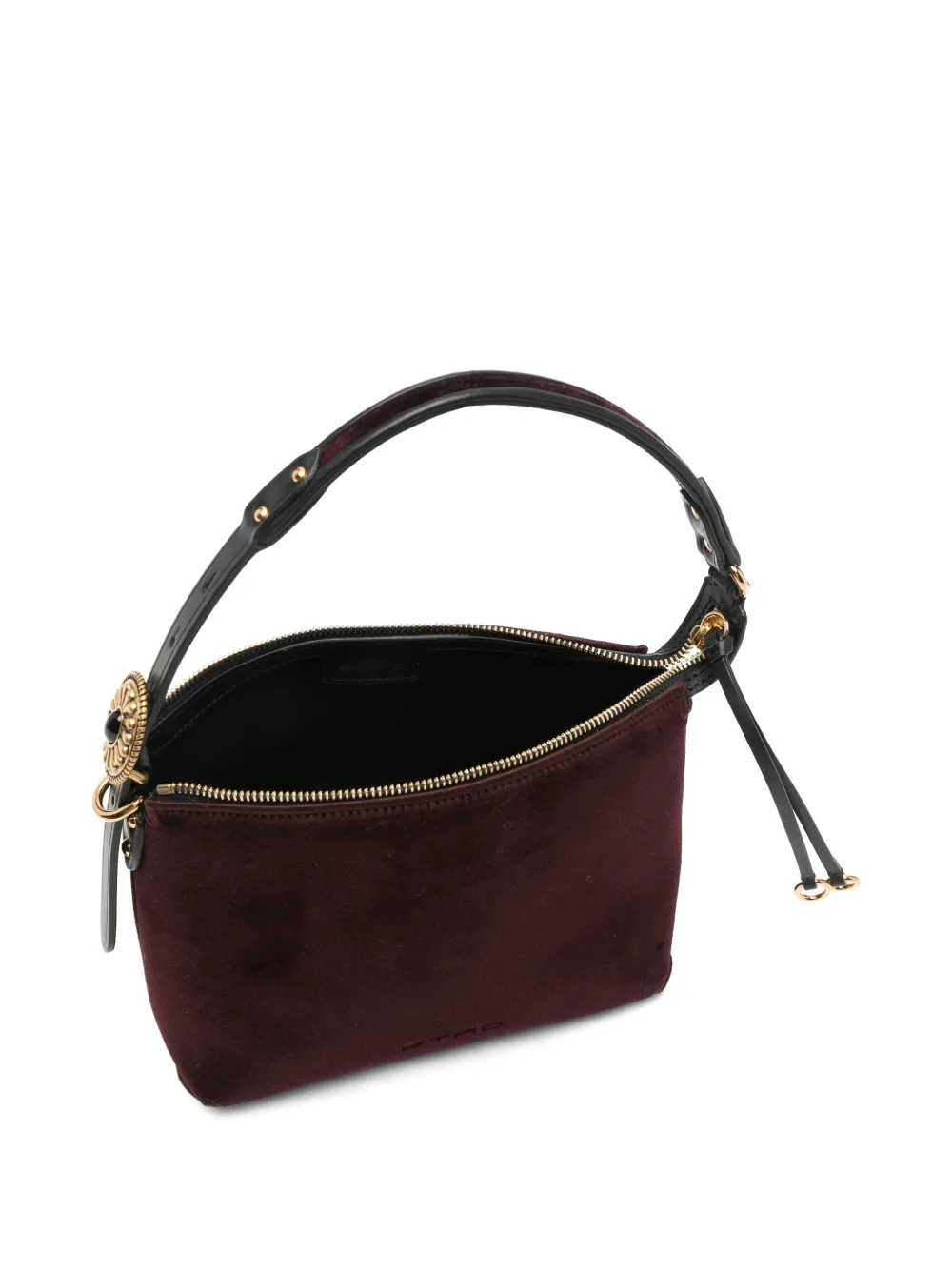 ETRO suede shoulder bag Rood