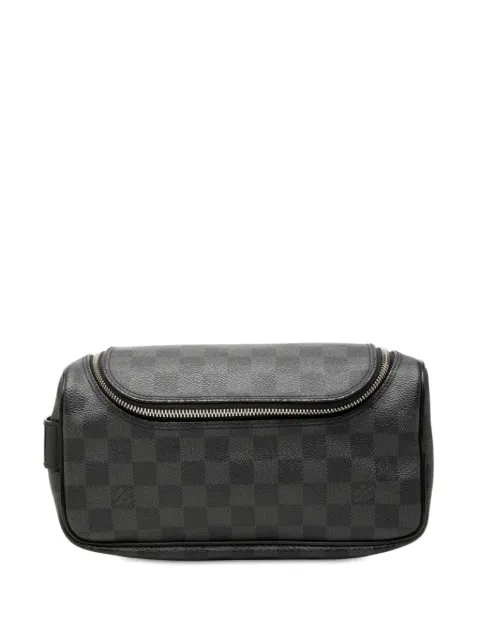 Louis Vuitton Pre-Owned 2019 Damier Graphite Toiletry Pouch clutch bag