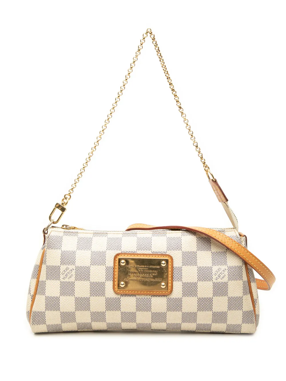 Louis Vuitton Pre-Owned 2014 Damier Azur Eva satchel - Bianco