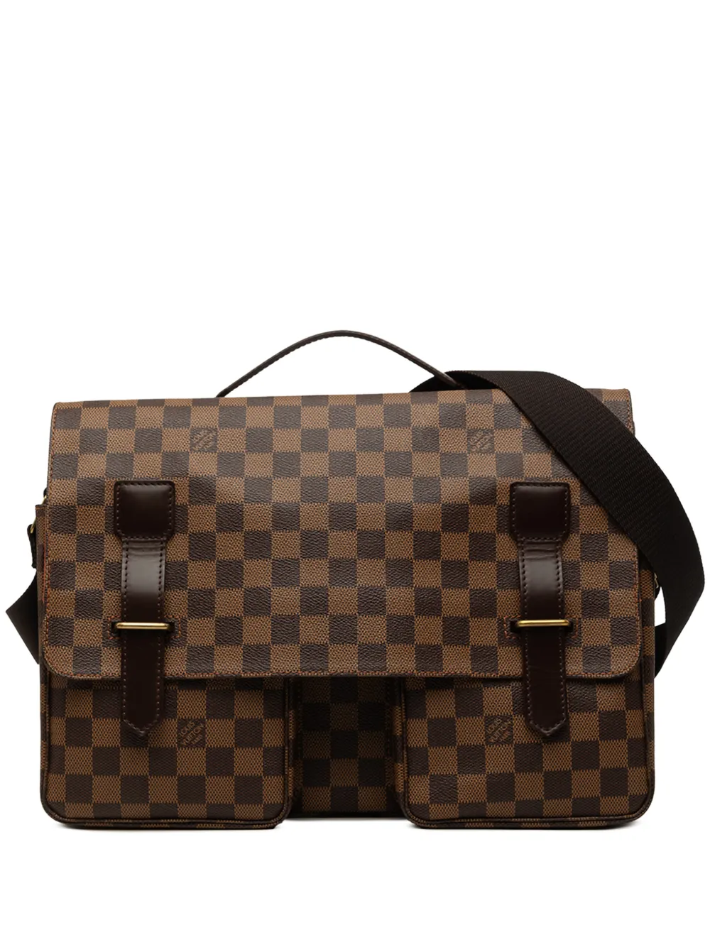 Louis Vuitton Pre-Owned 2003 Damier Ebene Broadway satchel - Marrone