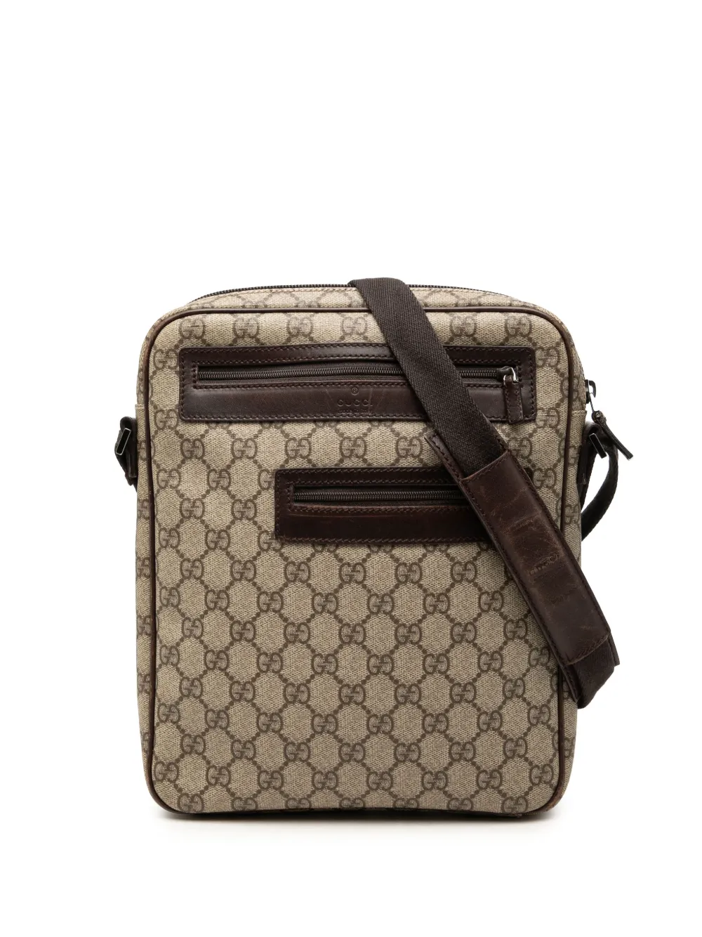Gucci Pre-Owned 2000-2015 GG Supreme crossbody bag - Neutrals