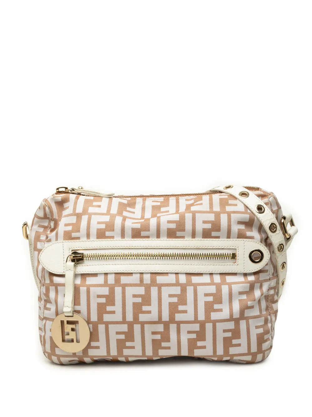 Fendi Pre-Owned 2010-2026 Zucca Umhängetasche aus Canvas - Braun
