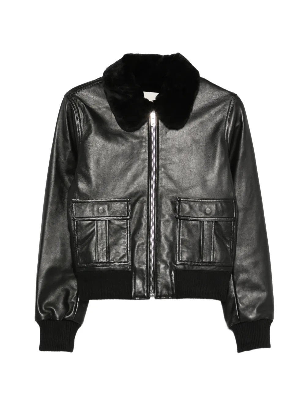 ISABEL MARANT Giacca Tonya in pelle - Nero