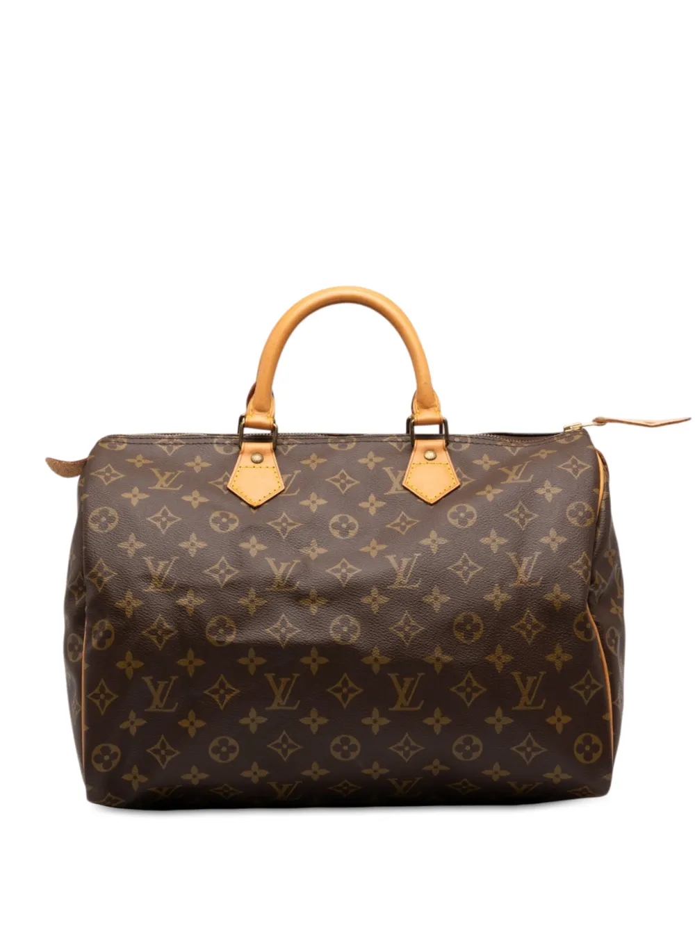 Louis Vuitton Pre-Owned 1991 Monogram Speedy 35 boston bag - Marrone