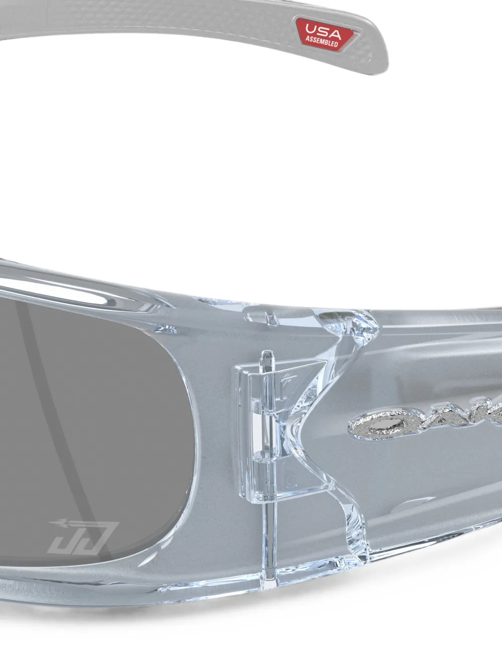 Oakley Highland zonnebril met rechthoekig montuur Zilver