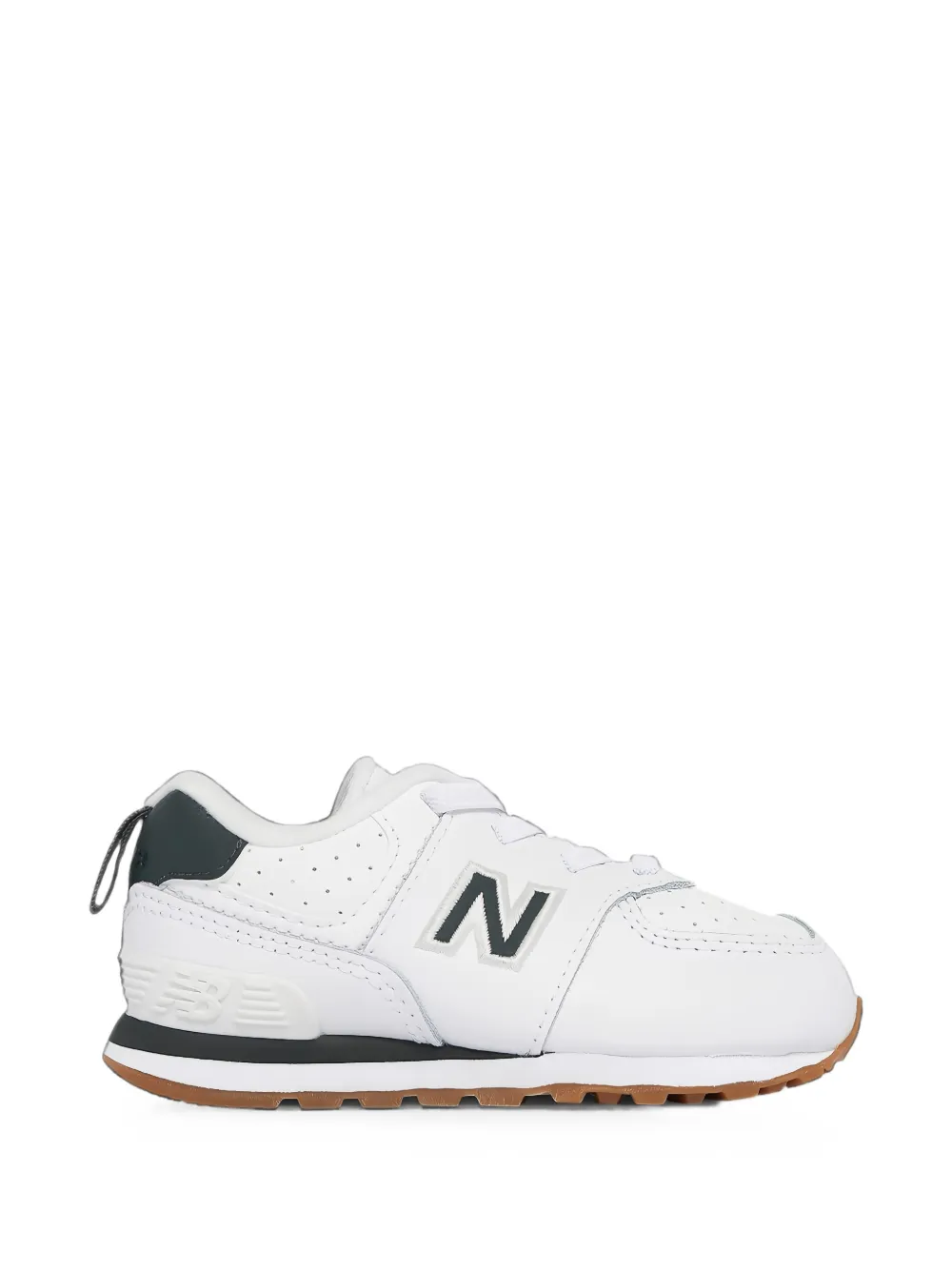 New Balance Kids 574 panelled sneakers - Bianco
