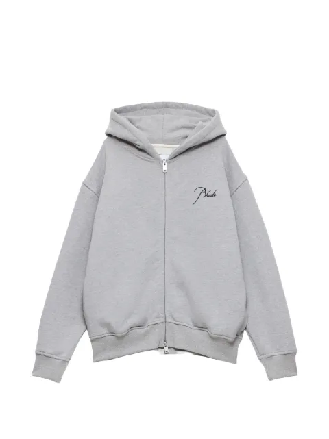 RHUDE Classique front-zip hoodie