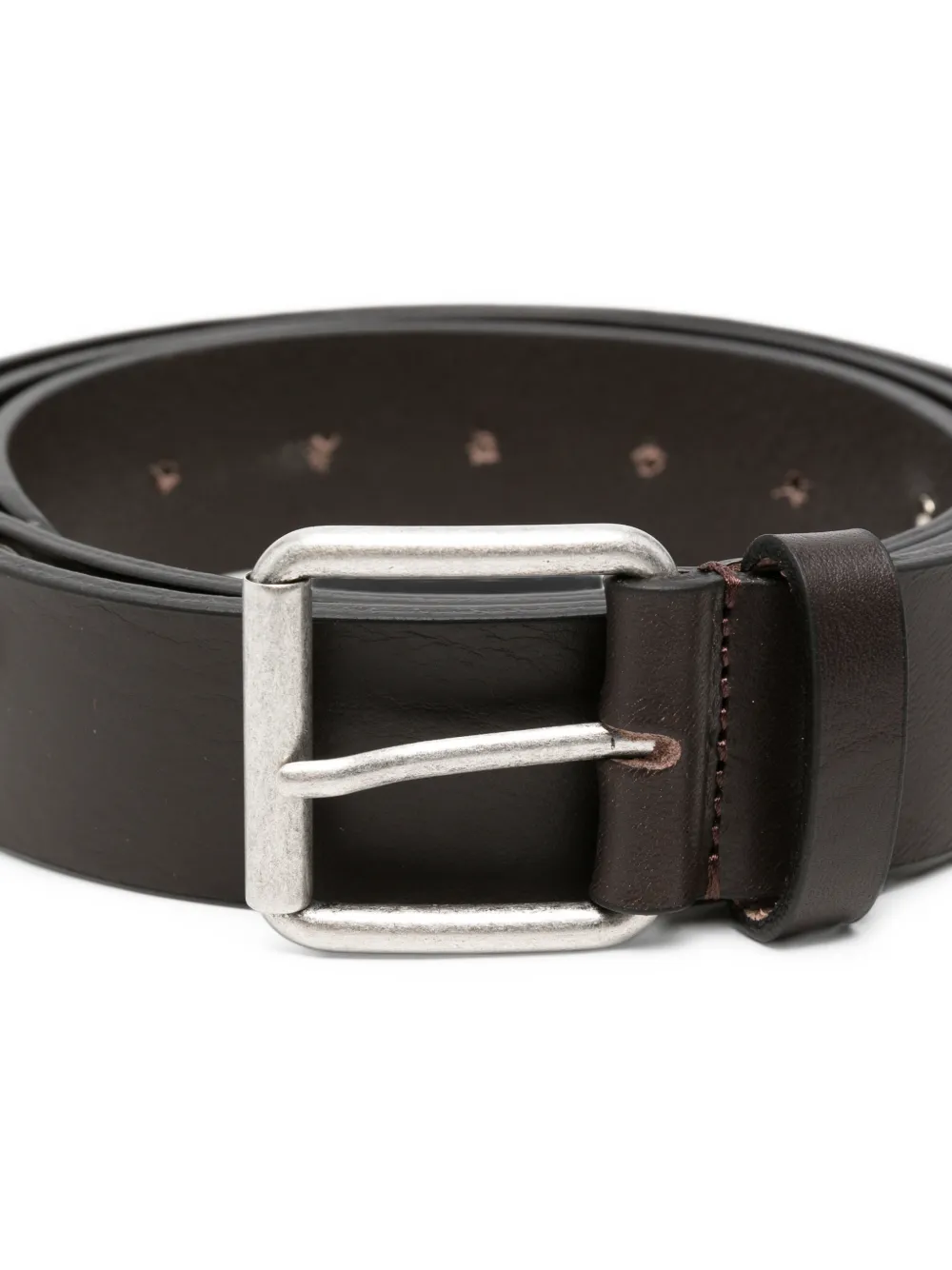 A Kind of Guise Pilgrim leren riem verfraaid met studs Bruin