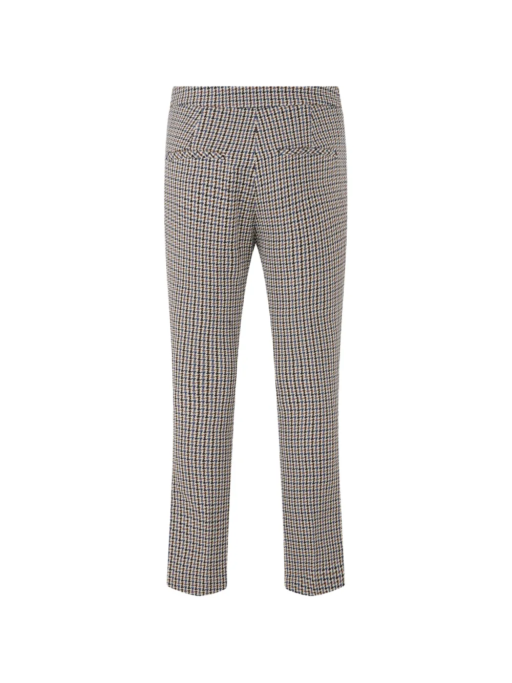 Veronica Beard Broek met pied-de-poule print Beige