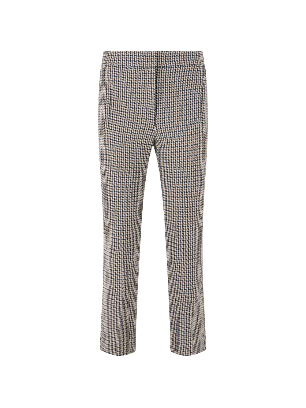 Veronica Beard houndstooth-pattern trousers