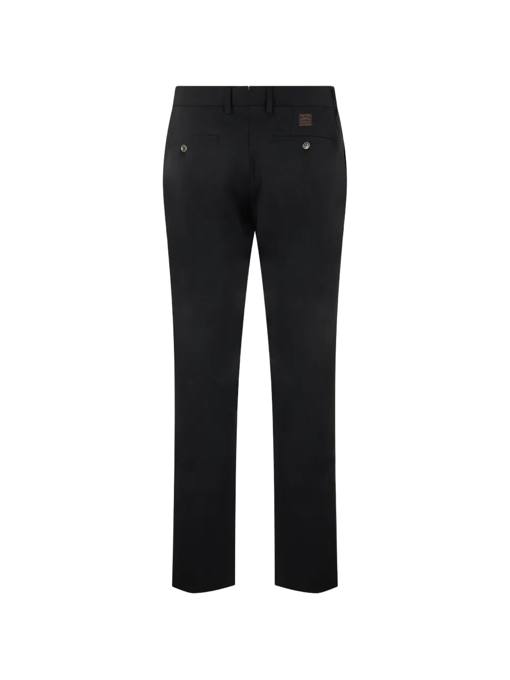 slowear Straight broek met logopatch Zwart