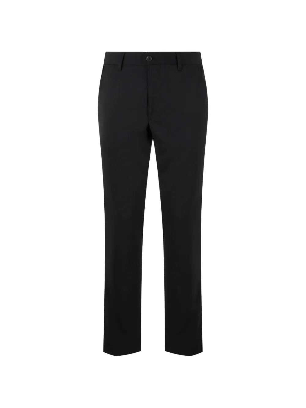 slowear logo-patch straight-leg trousers