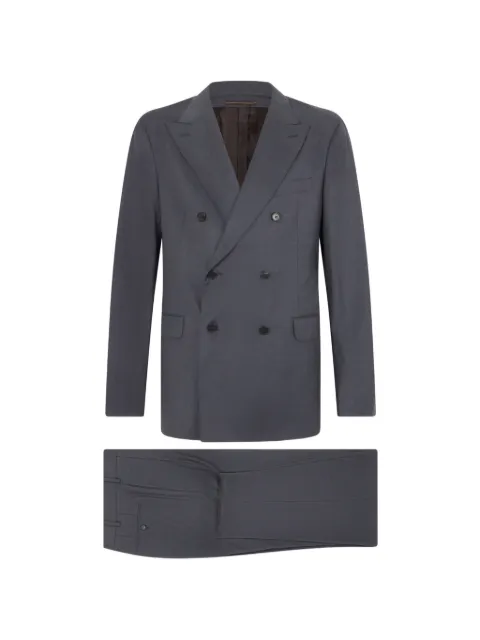 slowear double-breasted suit