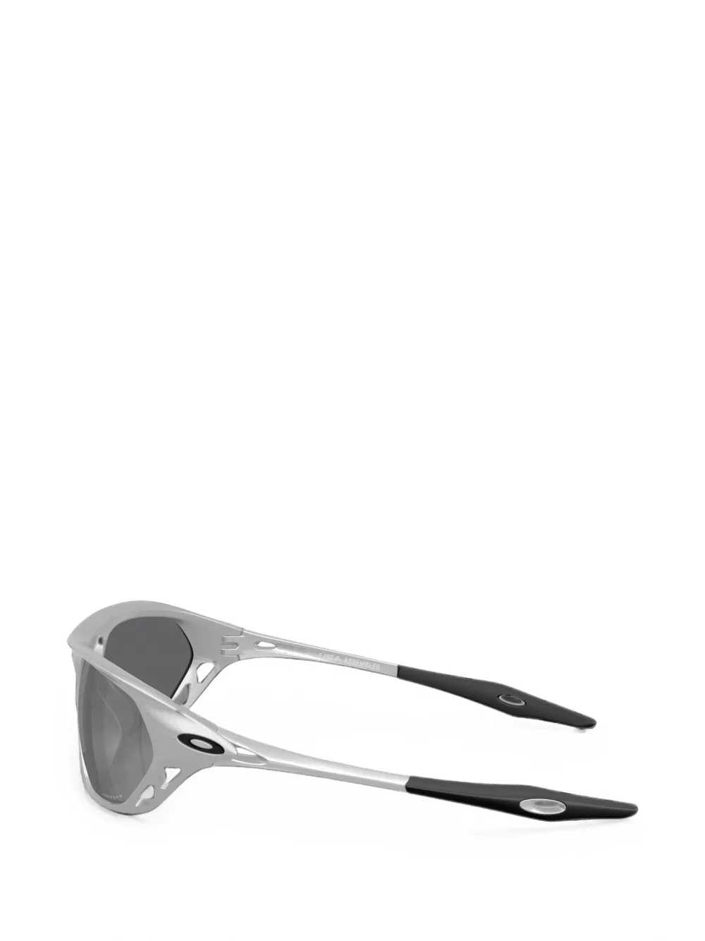Oakley Cage Jacket zonnebril met geometrisch montuur Zilver