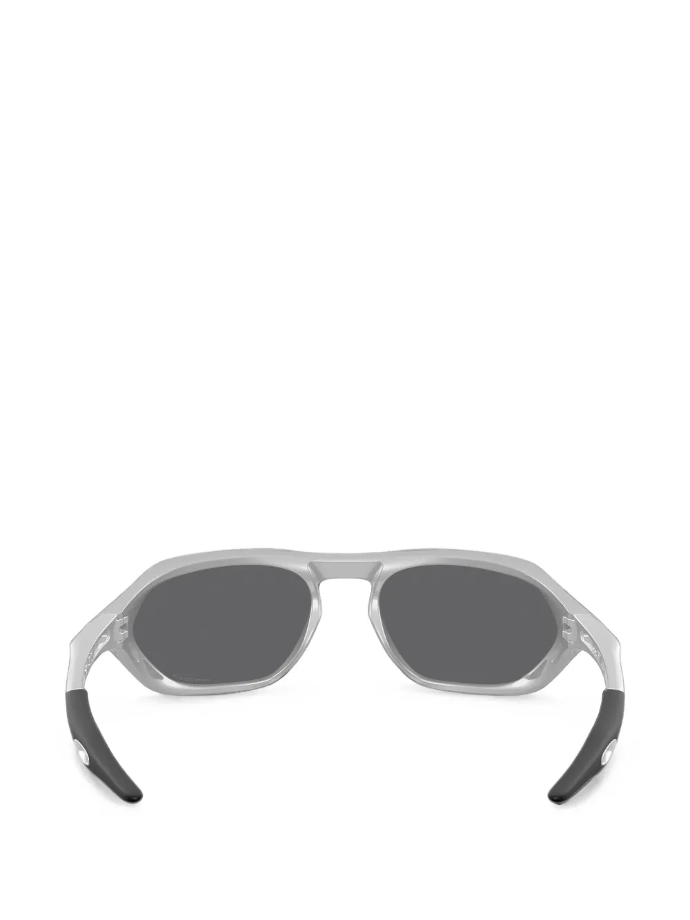 Oakley Cage Jacket zonnebril met geometrisch montuur Zilver
