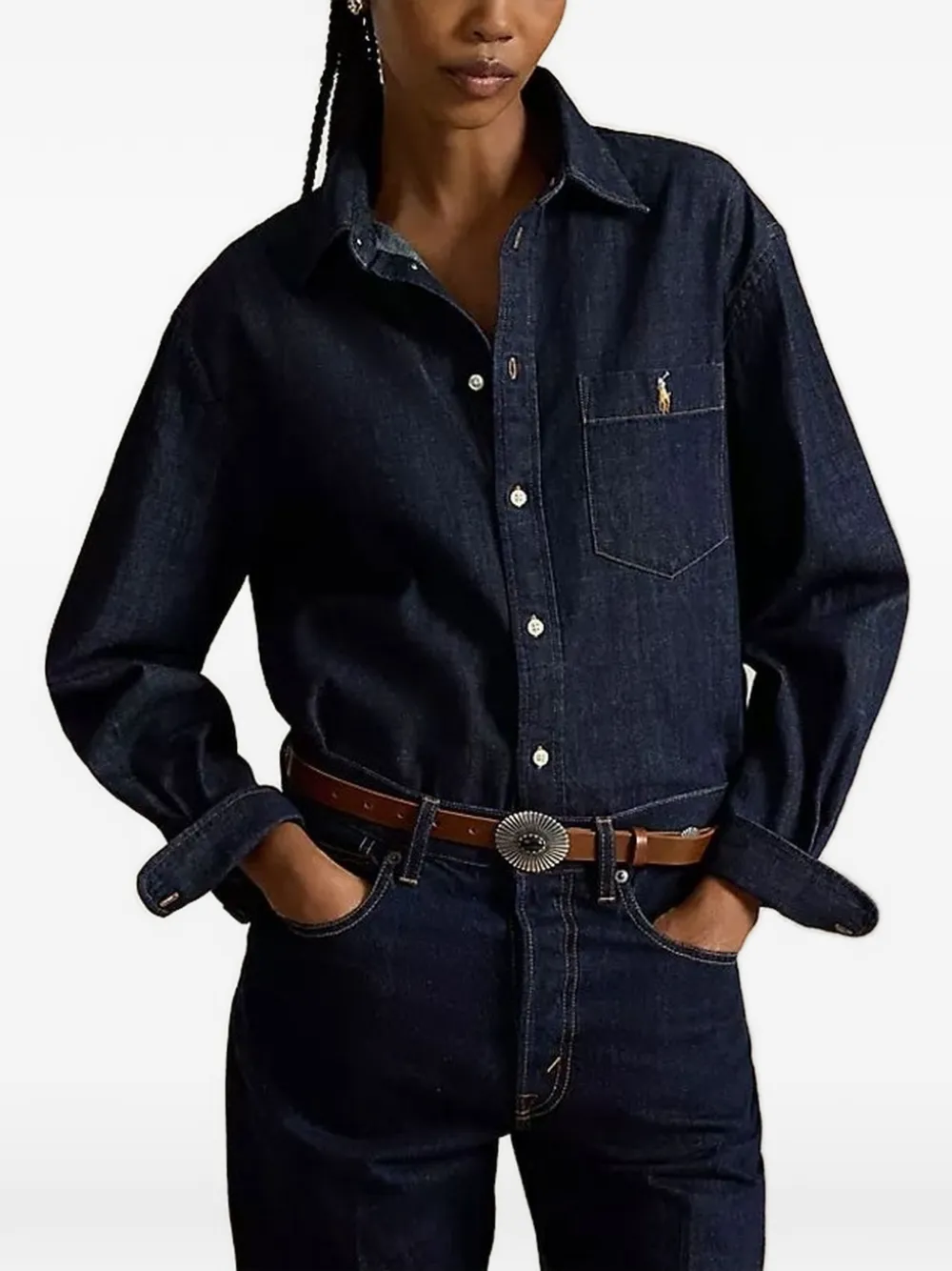 Polo Ralph Lauren The Big denim shirt - Blu