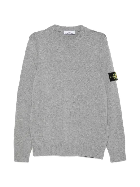 Stone Island logo-patch sweater